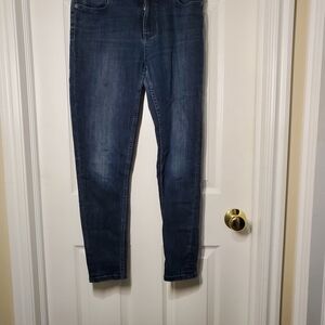 Dish- Denim Dark Blue Skinny Women's Jeans Used Excellent Condition